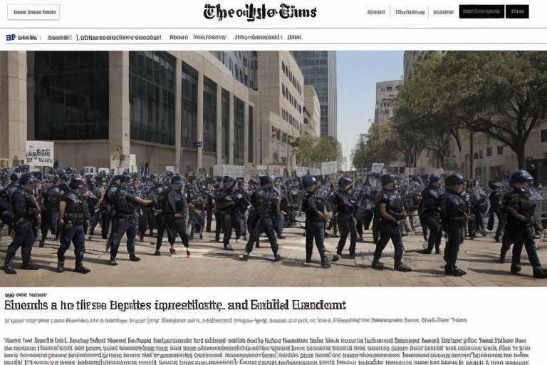 NYT Editorial Board Criticizes University Leaders for Failing to Enforce Rules During Anti-Israel Protests, Endangering Students and Protesters