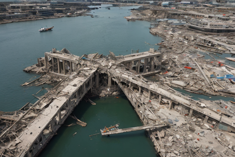 Delayed Demolition of Collapsed Bridge Prompts Crew Isolation and Anxiety for Stranded Ship Crews