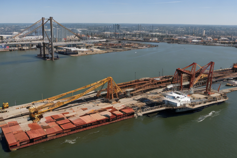 largest crane on Eastern Seaboard assembles for complex salvage operation after bridge collapse kills 6, disrupts Port of Baltimore economy